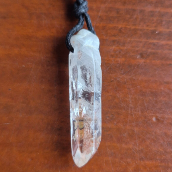 Kwarts hematiet hanger nr2893