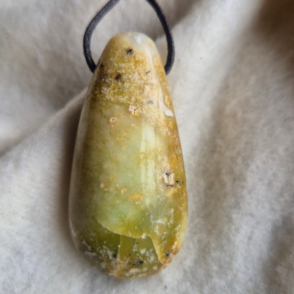 Chrysopraas hanger nr1070