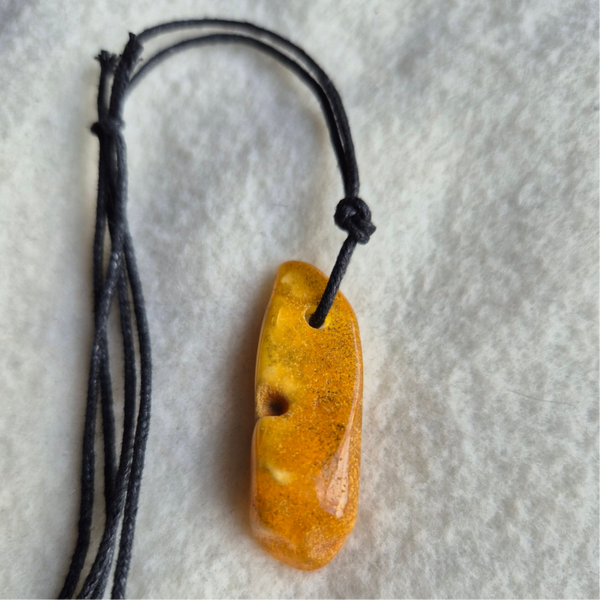 Barnsteen ketting koord nr2628