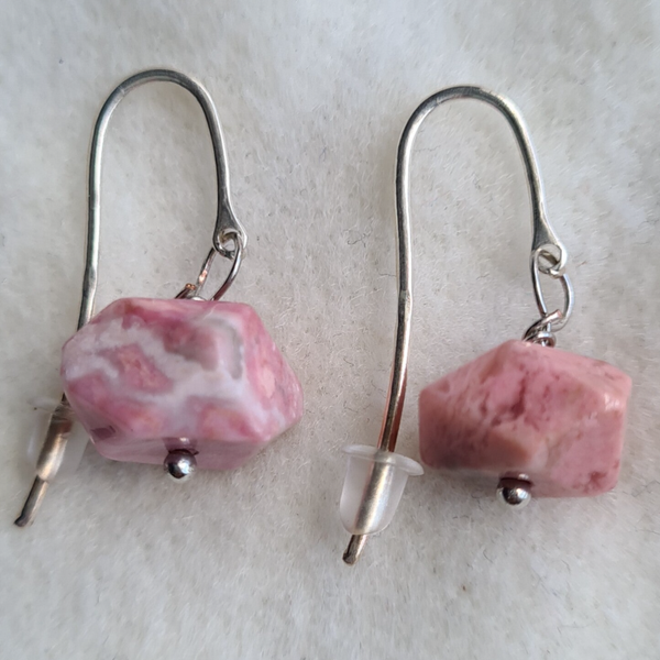 Rhodoniet oorhangers nr2090