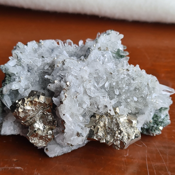 Bergkristal pyriet nr2039