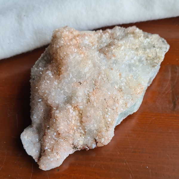 Fluoriet pyriet kwarts nr2073