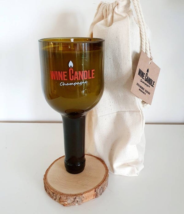 Wine Candle Campagne