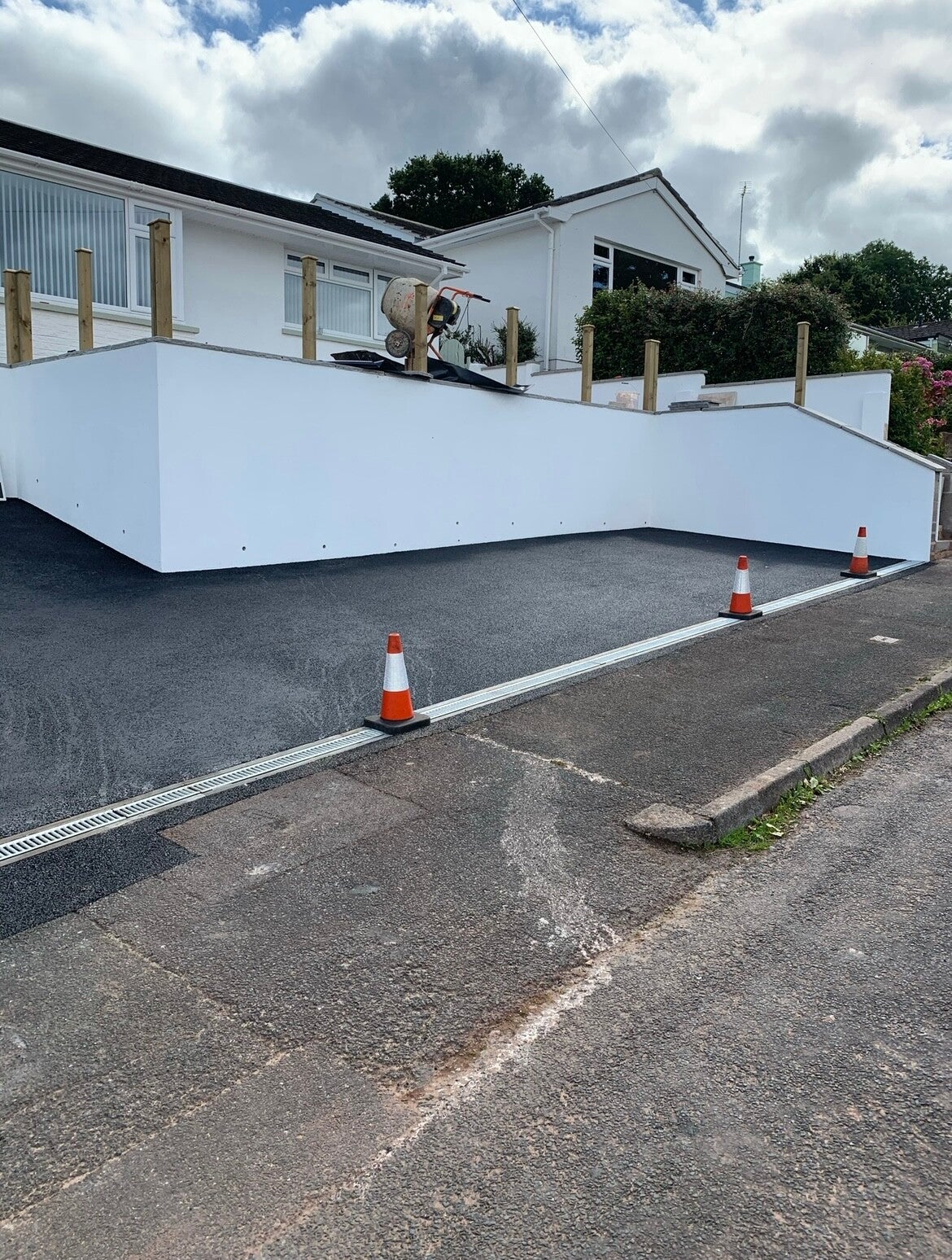 Tarmac driveway