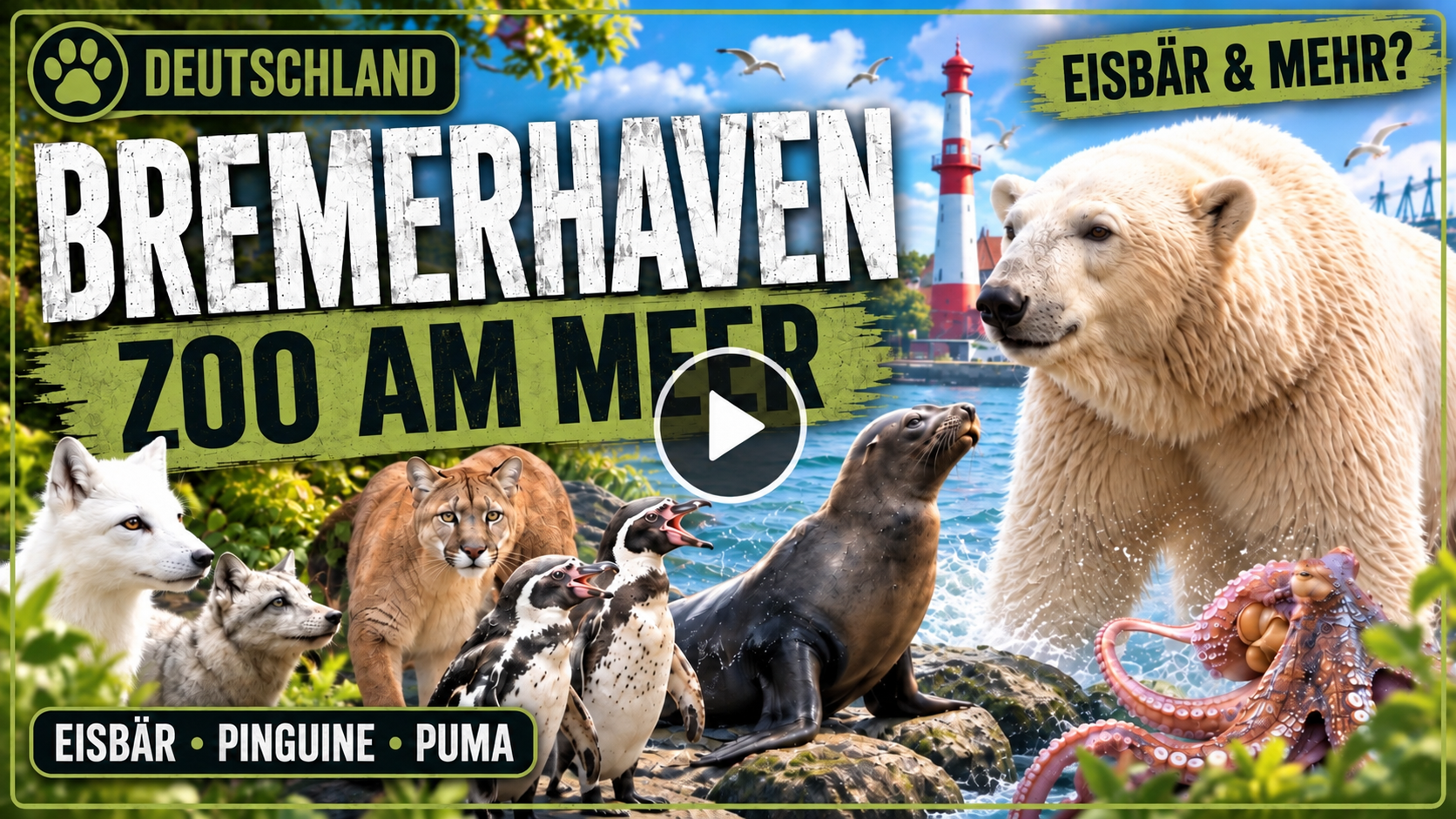 Video Zoo am Meer Anschauen