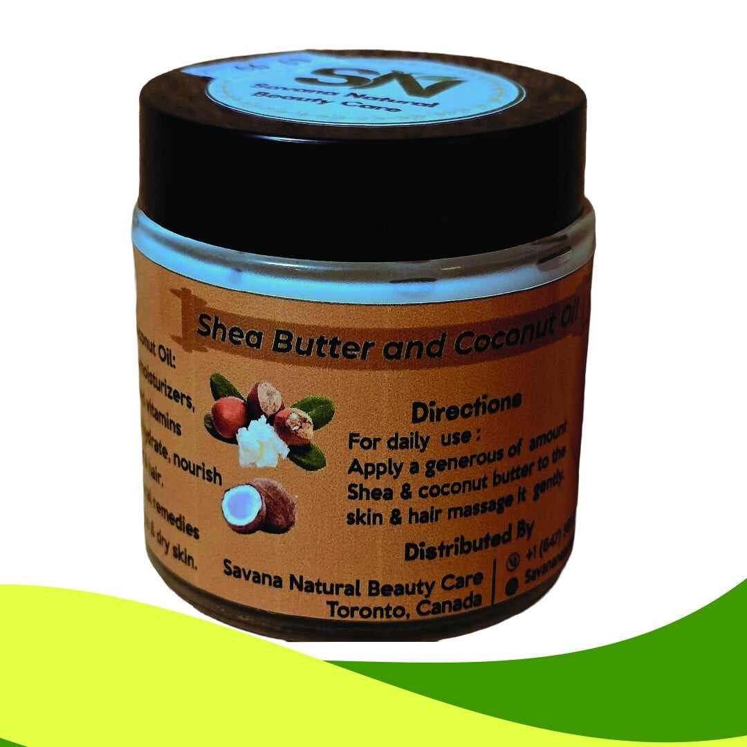 Shea Butter and coconut oil