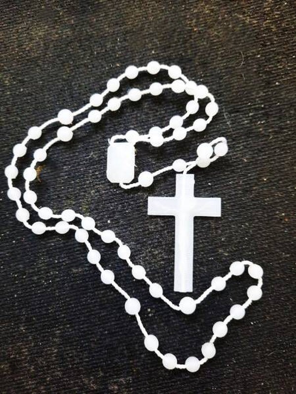 Aparte rozenkrans, deze licht op in het donker (39)