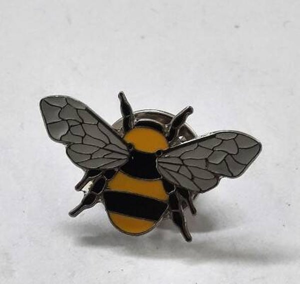 Bij, Hommel Leuke cloisonne broche, pin