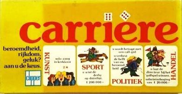 Vintage Bordspel Carrière - Clipper
