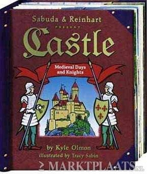 Pop-upboek - Olmon - Castle - Medieval Days and Knights.