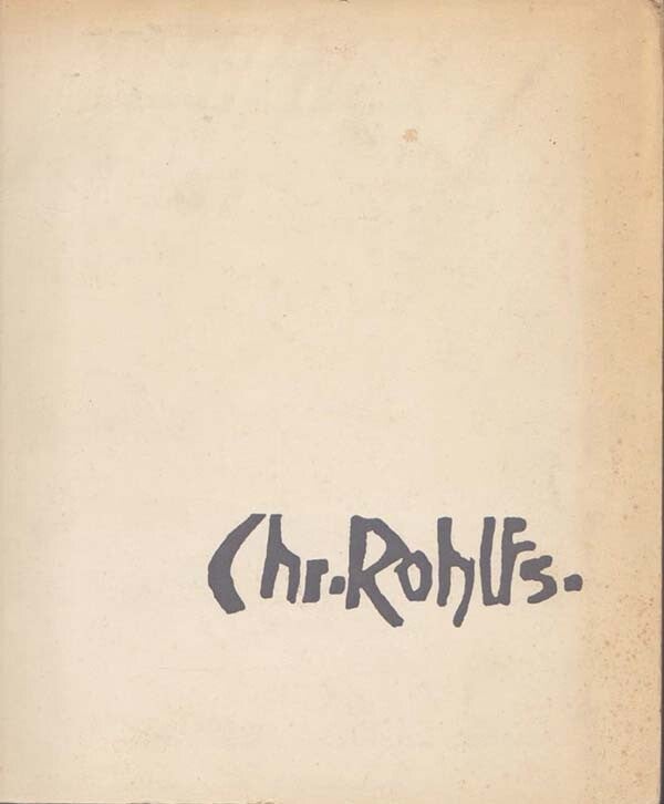 Christian Rohlfs 1849-1938. Gemälde Wassertemperablätter