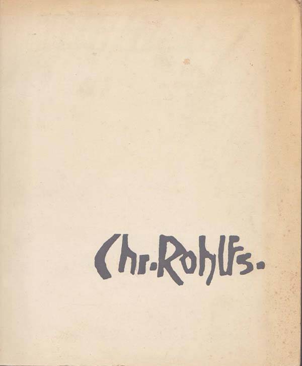 Christian Rohlfs 1849-1938. Gemälde Wassertemperablätter