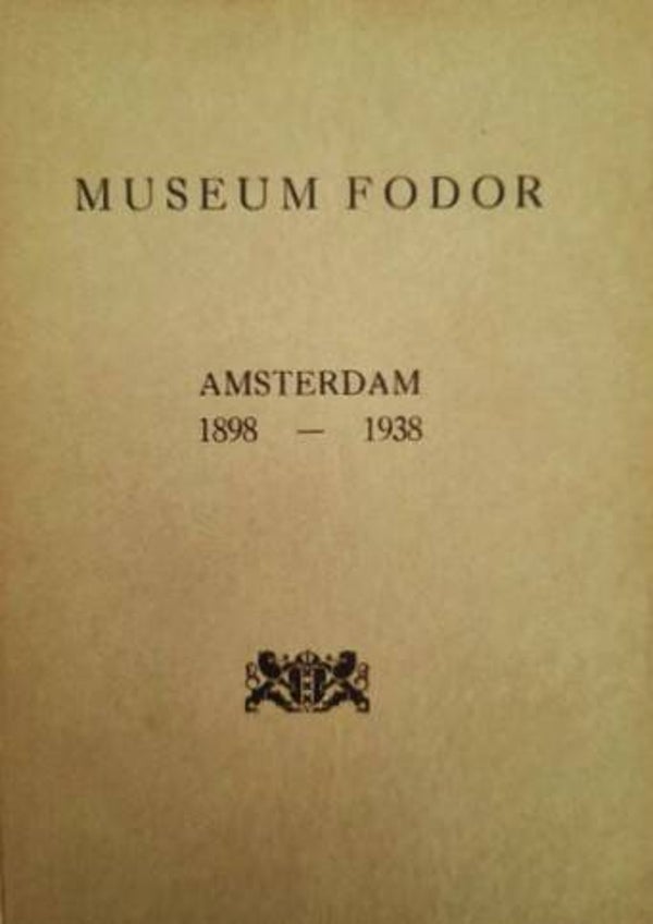 Noord-Holland / Eck - Museum Fodor Amsterdam 1898-1938