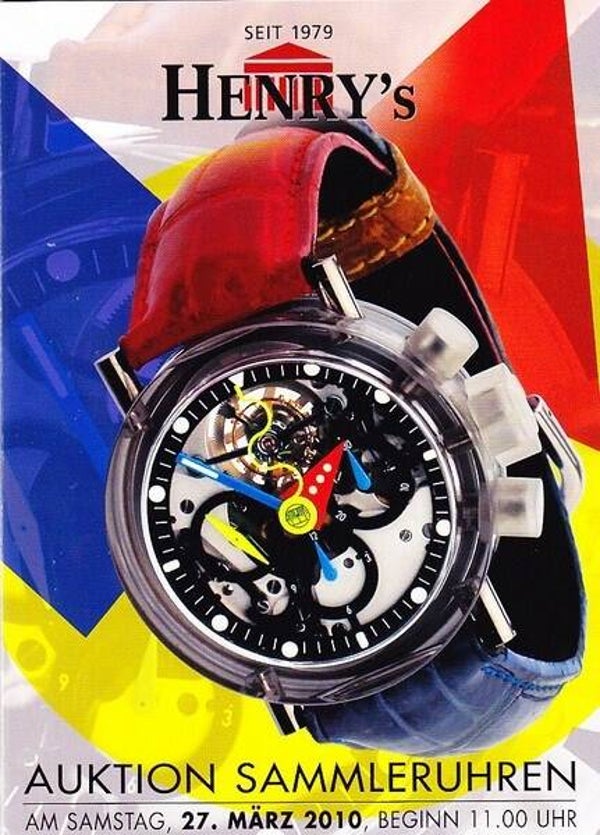 Henry's Auktion Sammleruhren Maart 2010 (Horloges)
