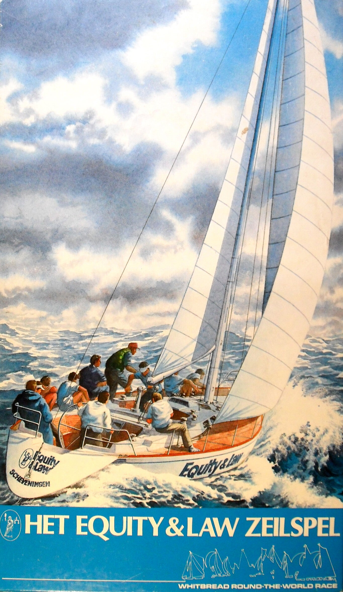 Het Equity & Law zeilspel. Whitbread Round the World Race