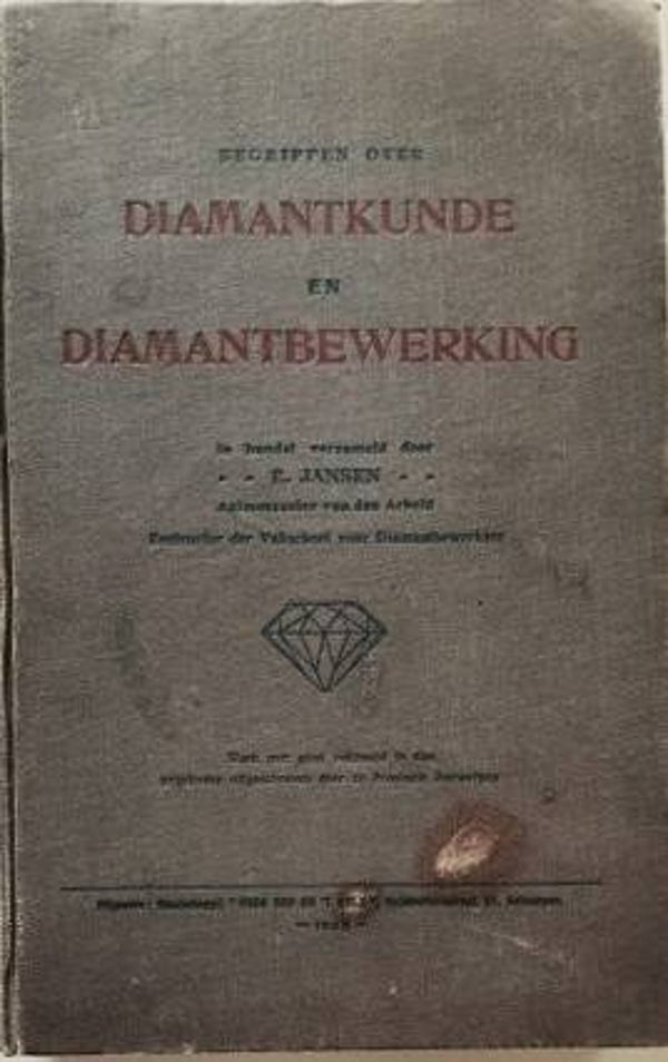 Jansen - Begrippen over diamantkunde en diamantbewerking