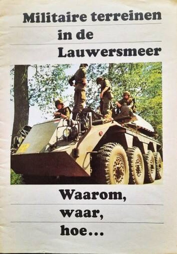Militaire terreinen in de Lauwersmeer. Waarom, waar, hoe...