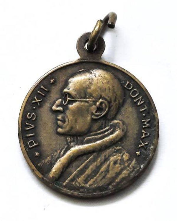 Oude Religieuze Medaille Paus Pius XII – Heilig Jaar Vaticaan 1950
