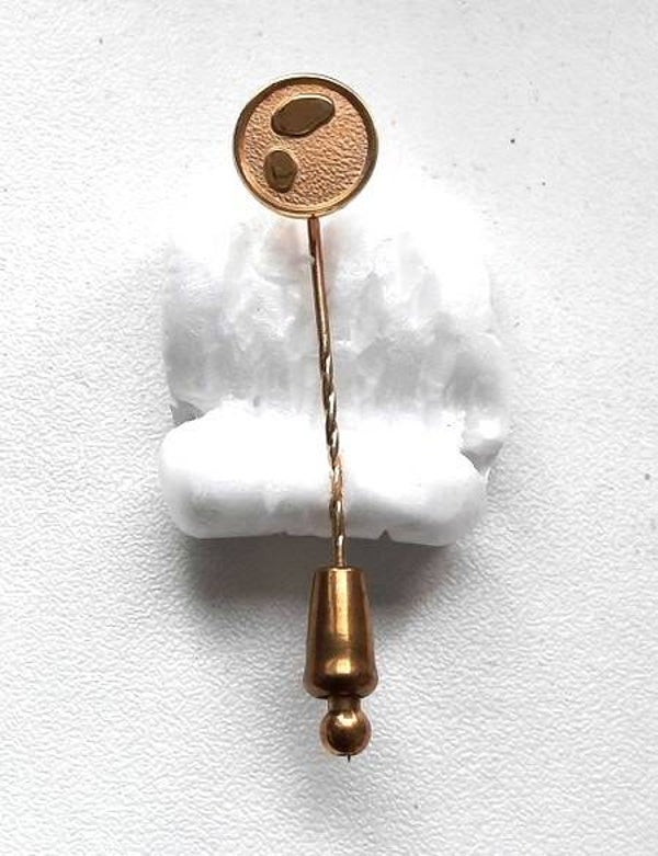 Prachtige 14K Gouden Reversspeld / Dasspeld – Venrooy ’s-Hertogenbosch
