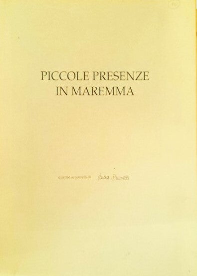 Set van 4 prachtige Botanische prenten - Maremma - L. Brunelli