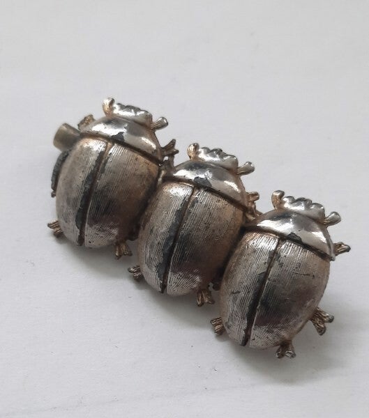 Scarabee Kevers sterling zilveren broche 925