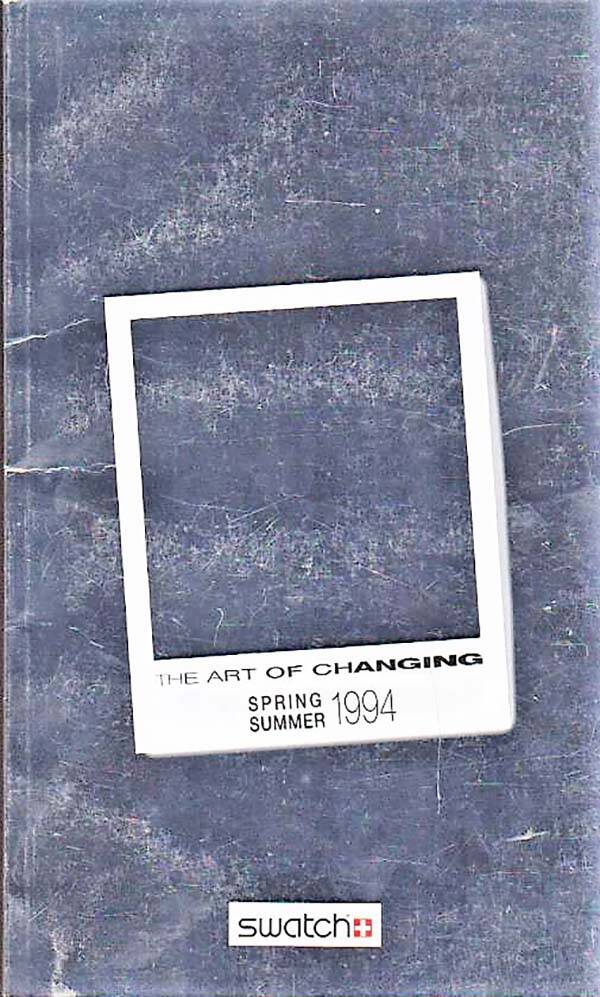 Swatch - The Art of Changing Spring/Summer 1994.