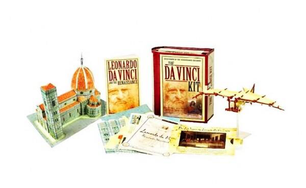 Pop-upboek - Langley - The Da Vinci kit