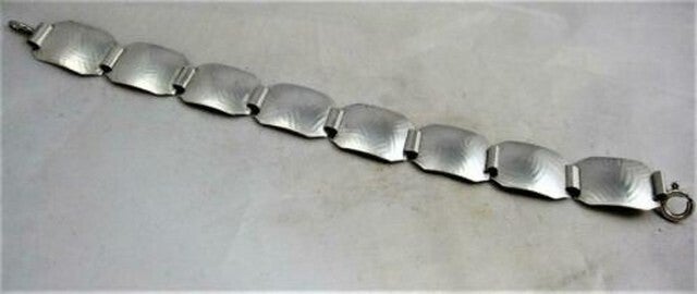 Theodor Klotz, Teka Art deco armband, 835 zilver