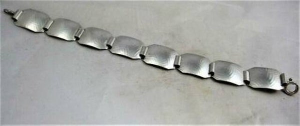 Theodor Klotz, Teka Art deco armband, 835 zilver