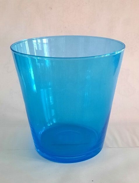 Vintage Kaj Franck Kartio Vaas - Azuurblauw - Iittala / Nuutajärvi