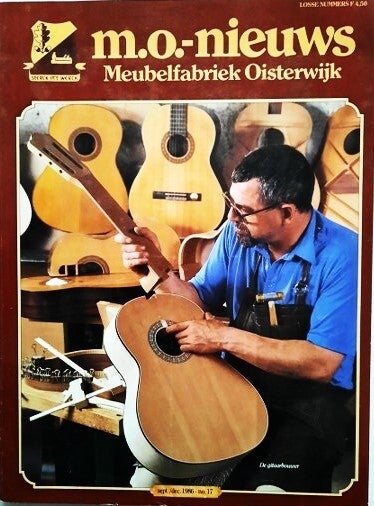 Vintage M.O.-Nieuws 1986 Meubelfabriek Oisterwijk – VW Kever & Gitaren