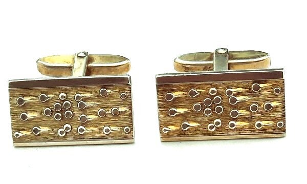 Zilveren manchetknopen RJ Jensen, Deens Design 835 RJ