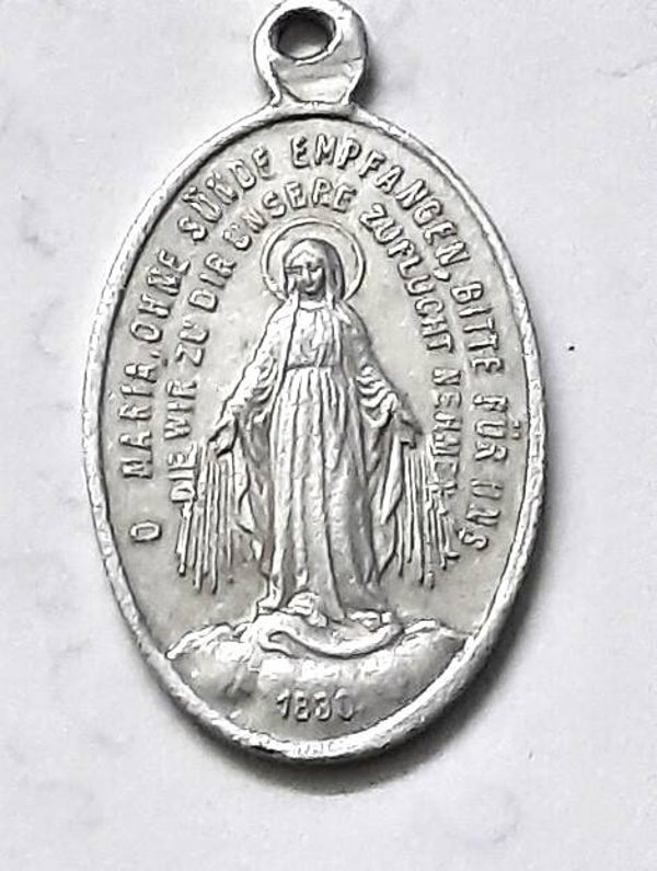 Zilverkleurige Wonderdadige Medaille – Maria 1830
