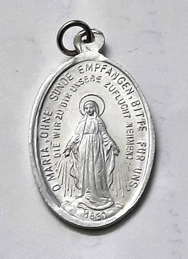 Zilverkleurige Wonderdadige Medaille – Maria 1830 (2)