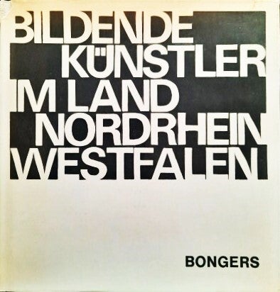 Zeldzaam kunstboek: Bildende Künstler im Land Nordrhein-Westfalen Band 1