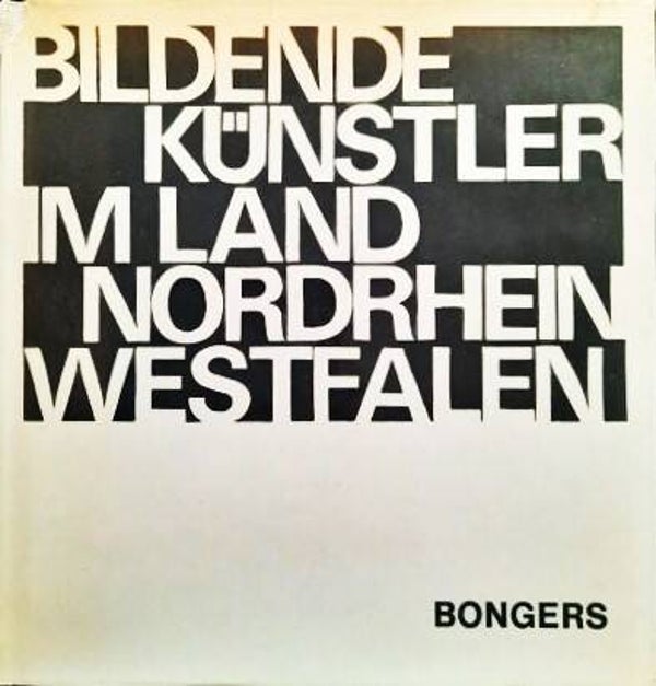 Zeldzaam kunstboek: Bildende Künstler im Land Nordrhein-Westfalen Band 1