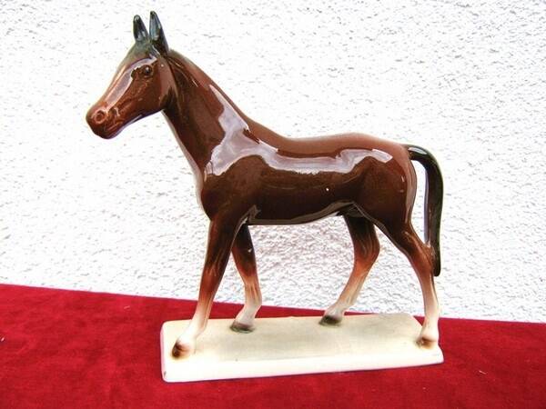 Vintage Porseleinen Paard – Hertwig & Co (Katzhütte) (2412)