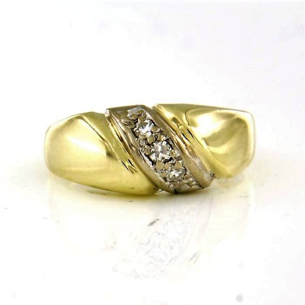 Prachtige 14k Gouden Ring met Diamant. Topkwaliteit (28)