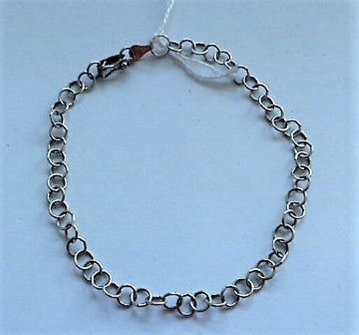 Armband met ca. 55 ringetjes, 925 HH (6651-268A)