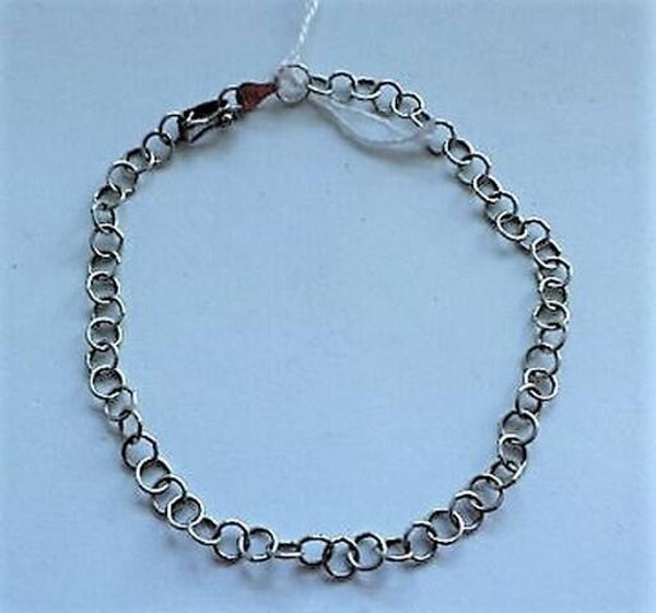 Armband met ca. 55 ringetjes, 925 HH (6651-268A)