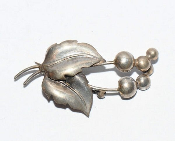 Carl Ove Frydensberg prachtige vintage Deense zilveren broche COF (6712-2331)