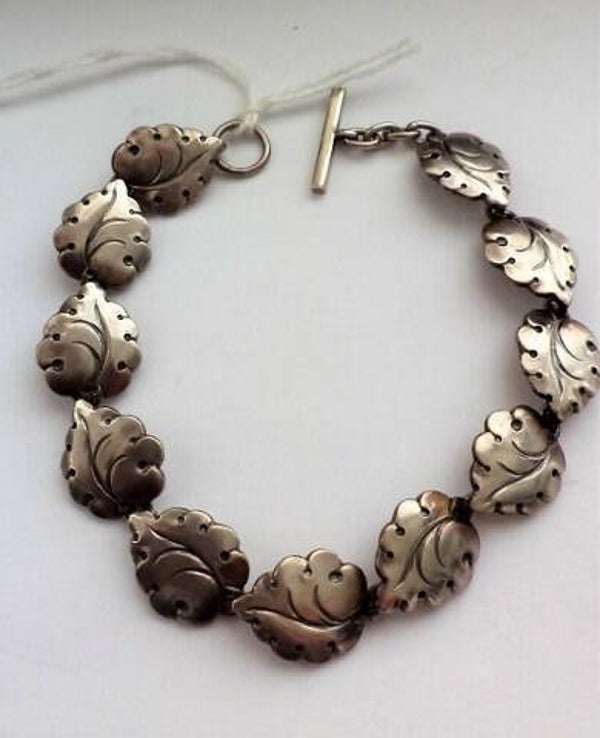 Vintage zilveren armband Nils Erik From, Denemarken (6712-327)