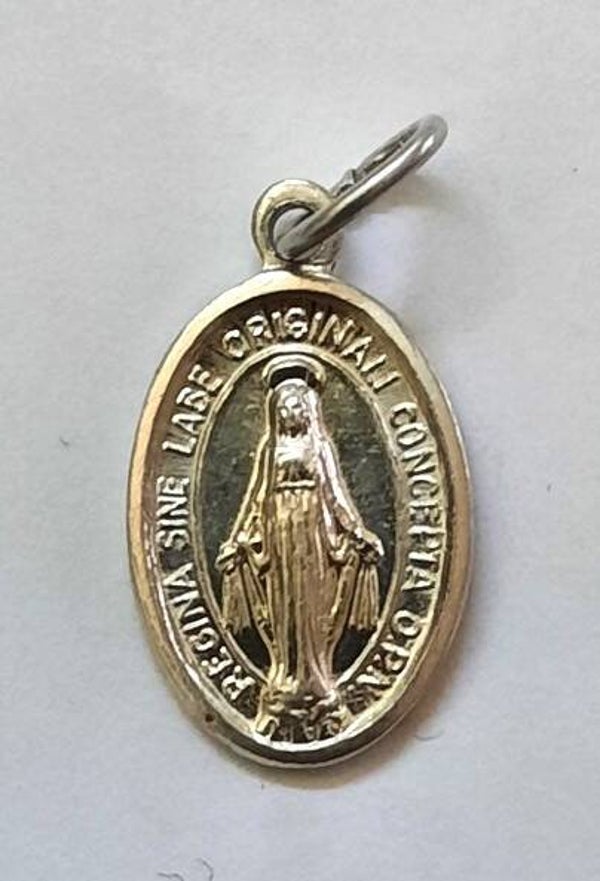 Mooie Latijnse Wonderdadige Medaille – Maria hanger (6888-12)