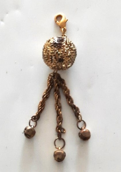 Goudkleurige hanger met filigraan Bol & Lange kettingen (6917)