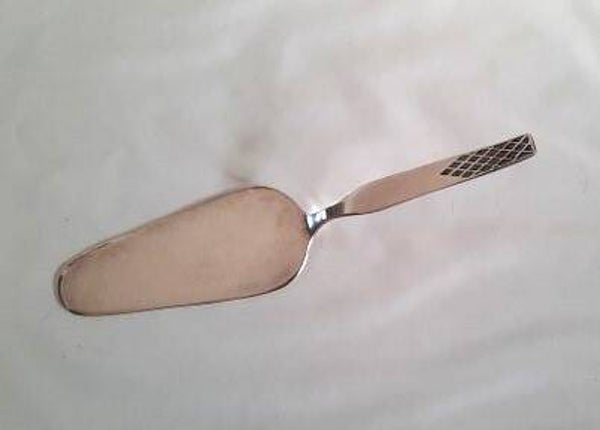 Vintage Granit verzilverde taartschep - Modern Design (6952-26)