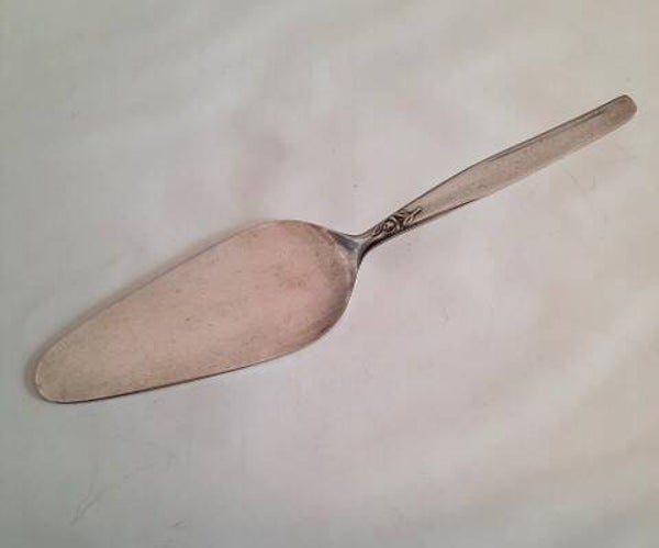 Prachtige BSF verzilverde taartschep – Model Tulp (6952-28)