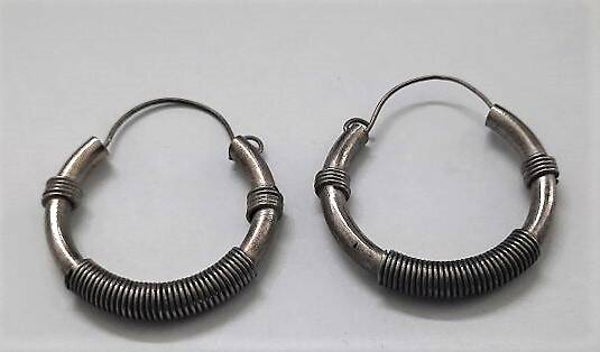 Prachtige Bali Creolen Ø 2,8 cm – Nikkelvrij – Boho Tribal Design (70)