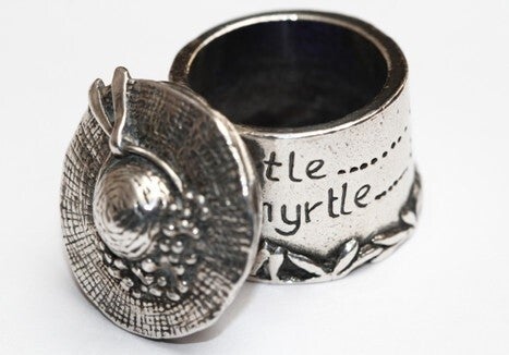 Silver Scenes (MASJ) verzilverd doosje 1989 - Hoedje (7143)