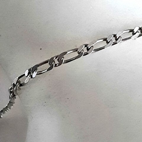 Zilveren armband met figaro schakel 925 Italy (7194-451)