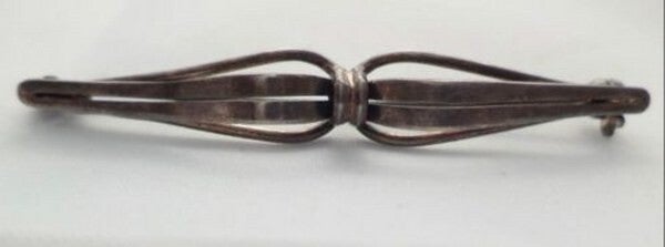 Art deco broche 835 zilver van Estro (7242-3324)